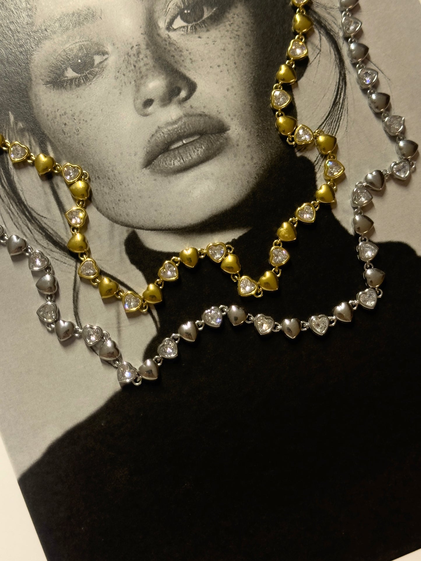 🩶 glam necklace