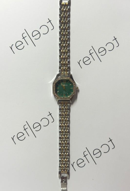 Monica mixed-emerald