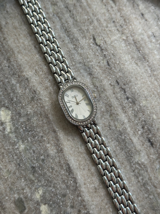 Oval silver