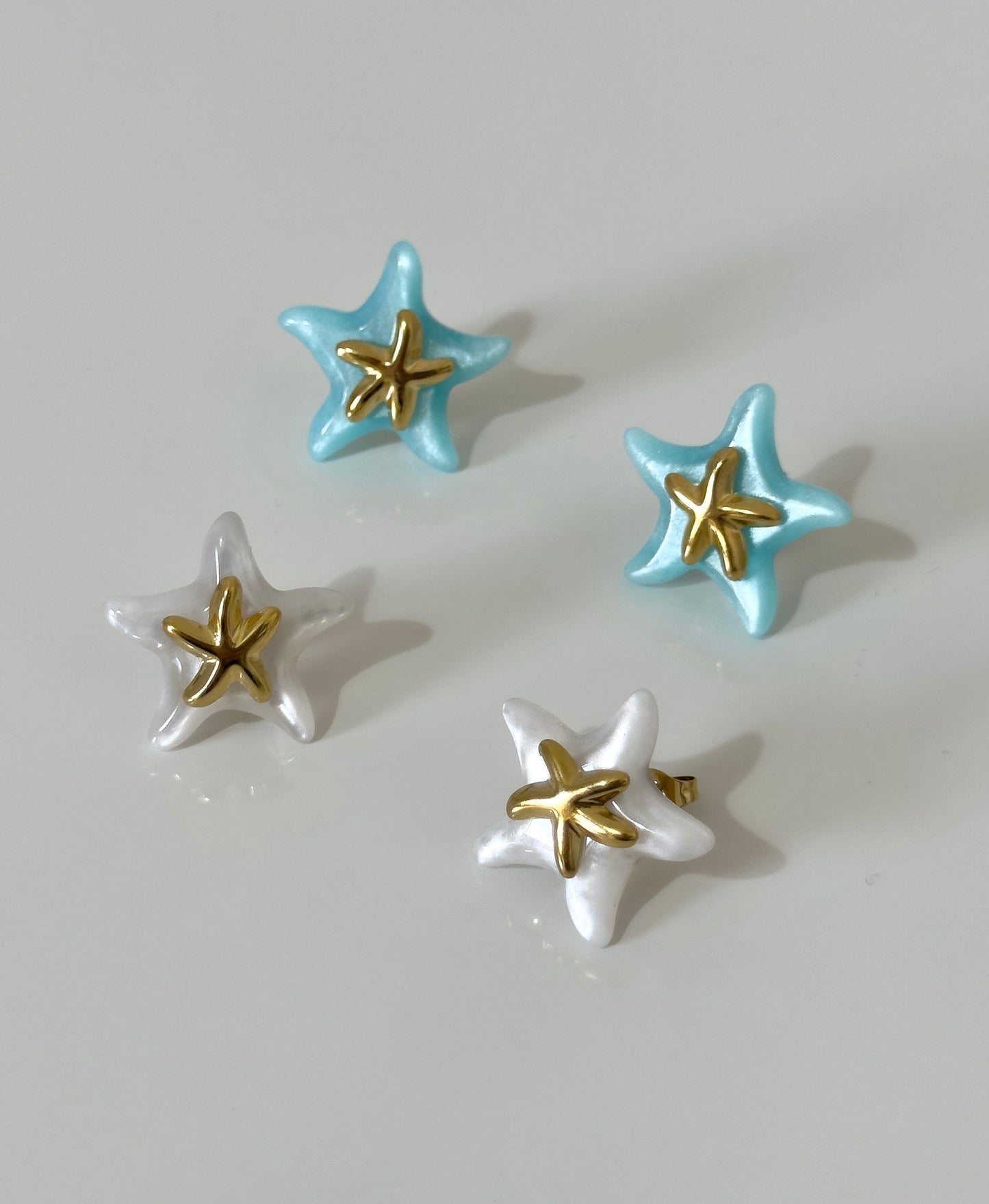 Starfish earrings