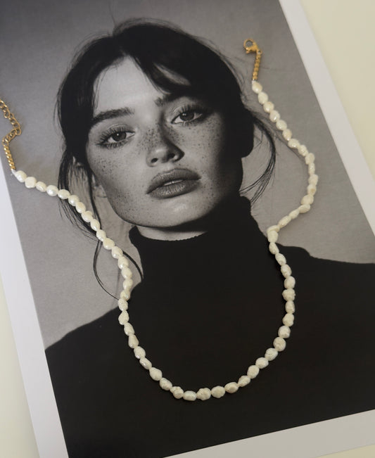 Real perla handmade necklace