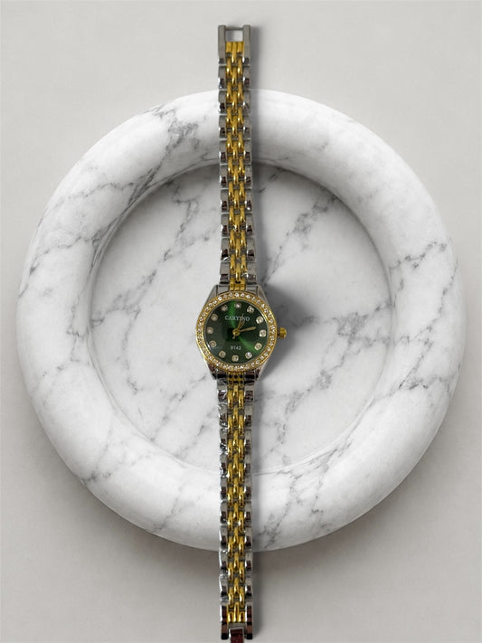 Nelda mixed-emerald
