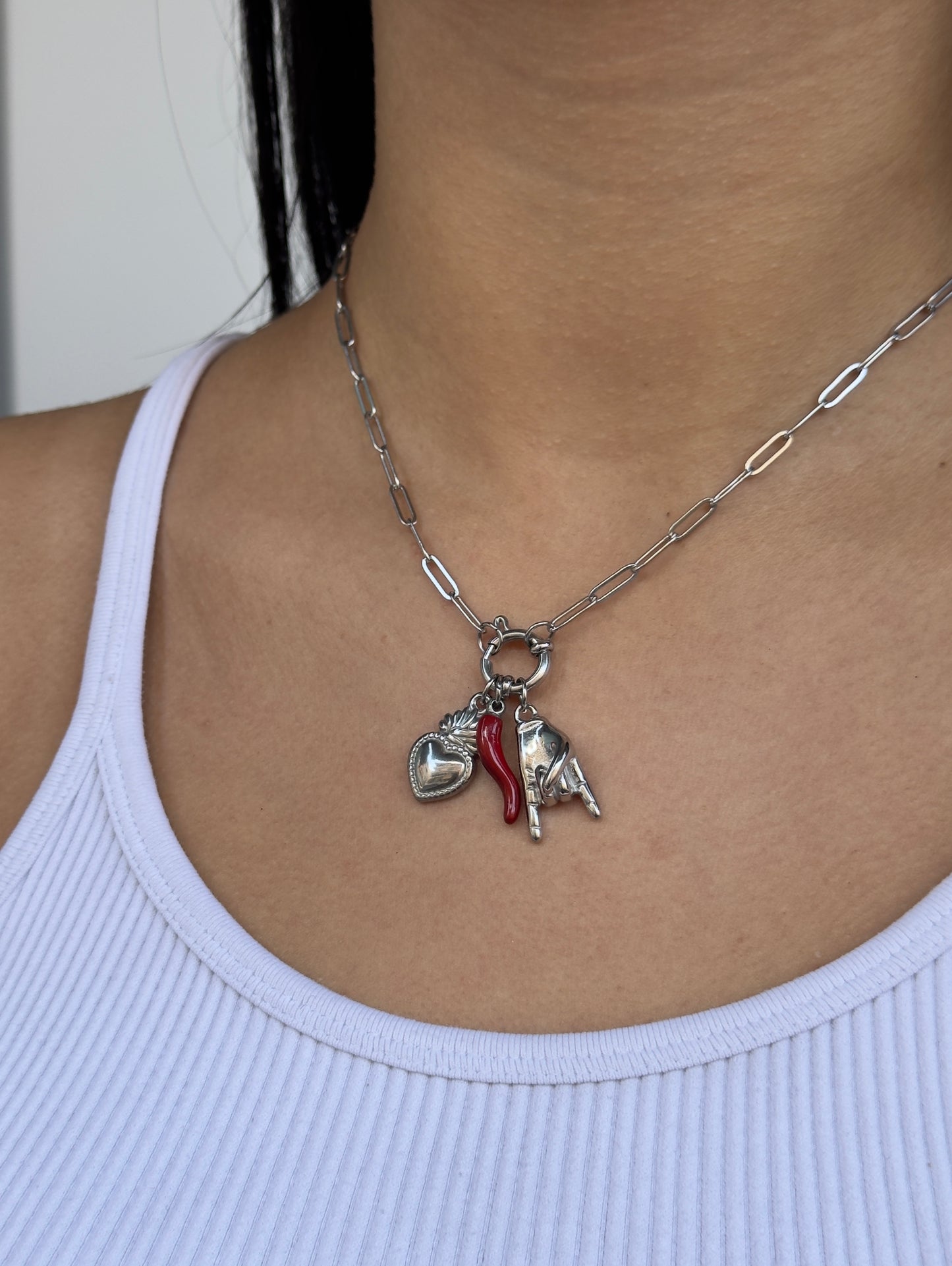 🌶️ charm necklace