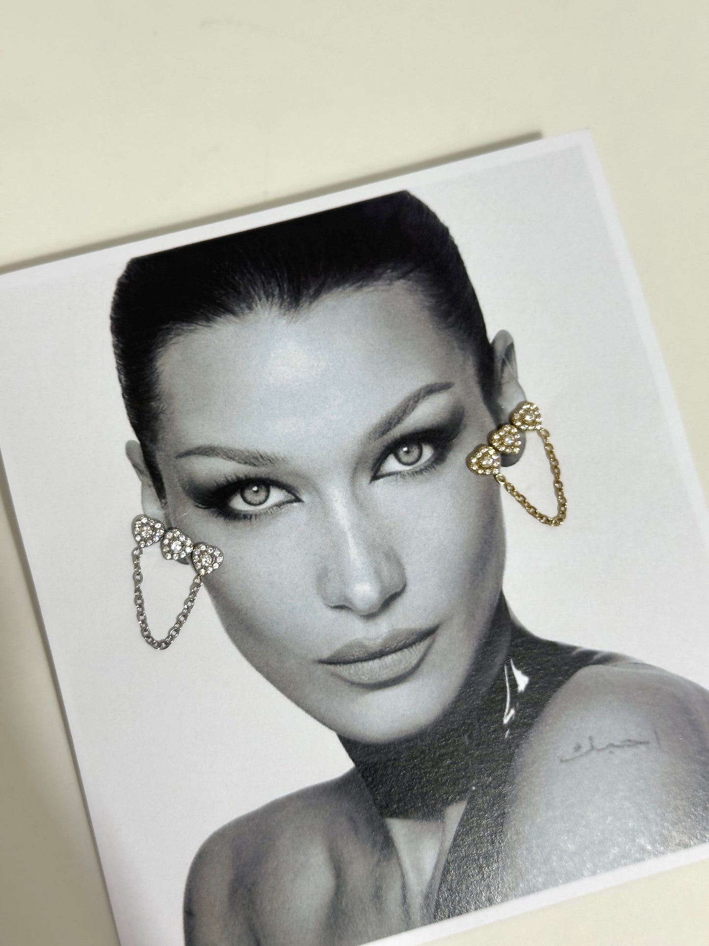 Heartless earrings