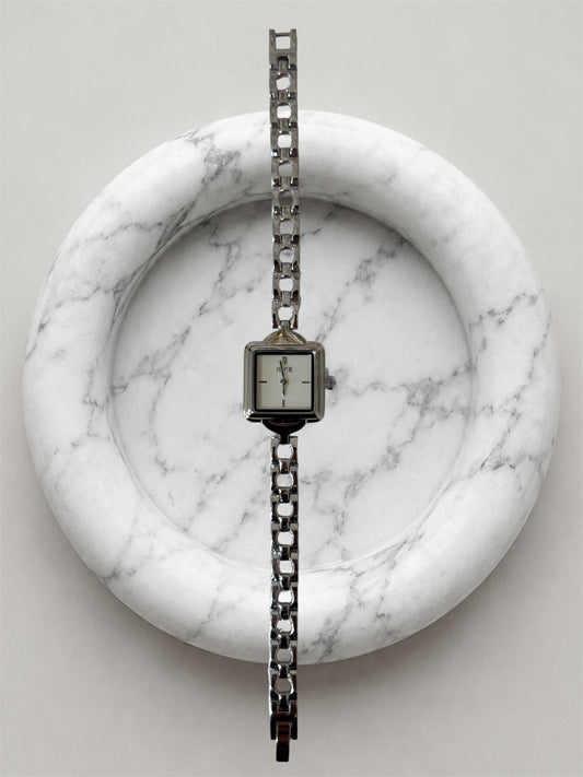 Manila silver premium watch