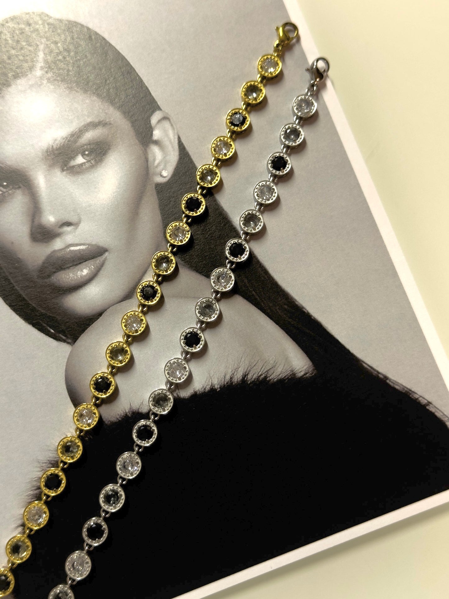 Black diamond bracelet