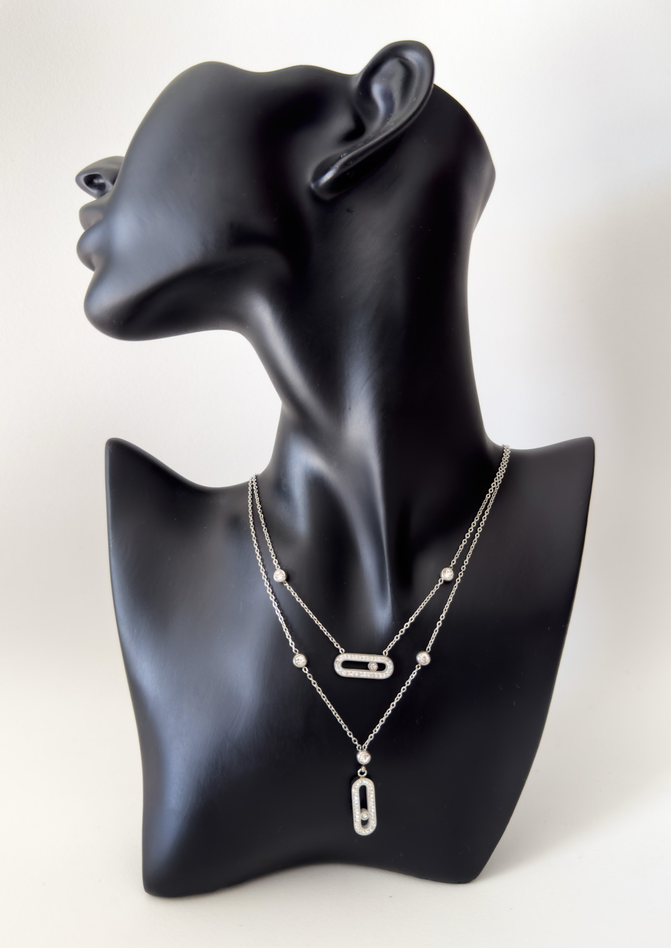 Double Messika necklace