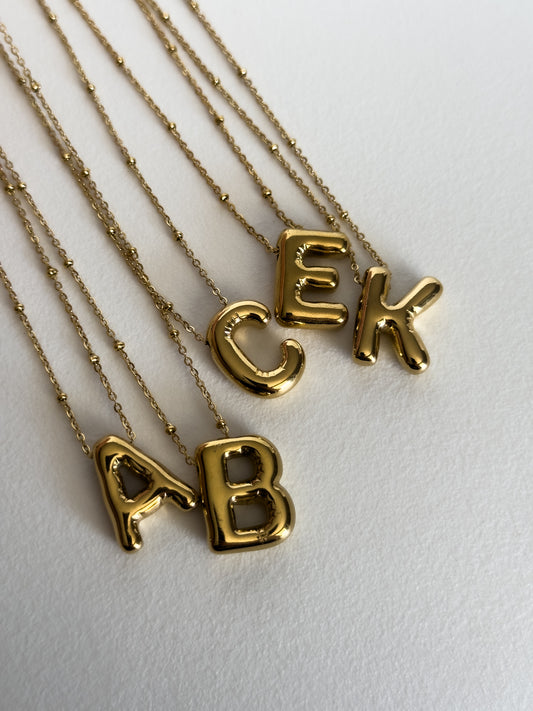 Letter necklace