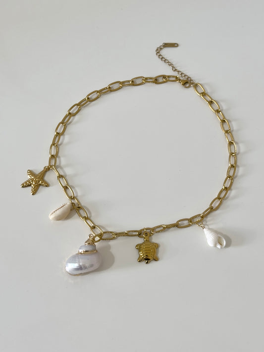 🐢&🐚 necklace