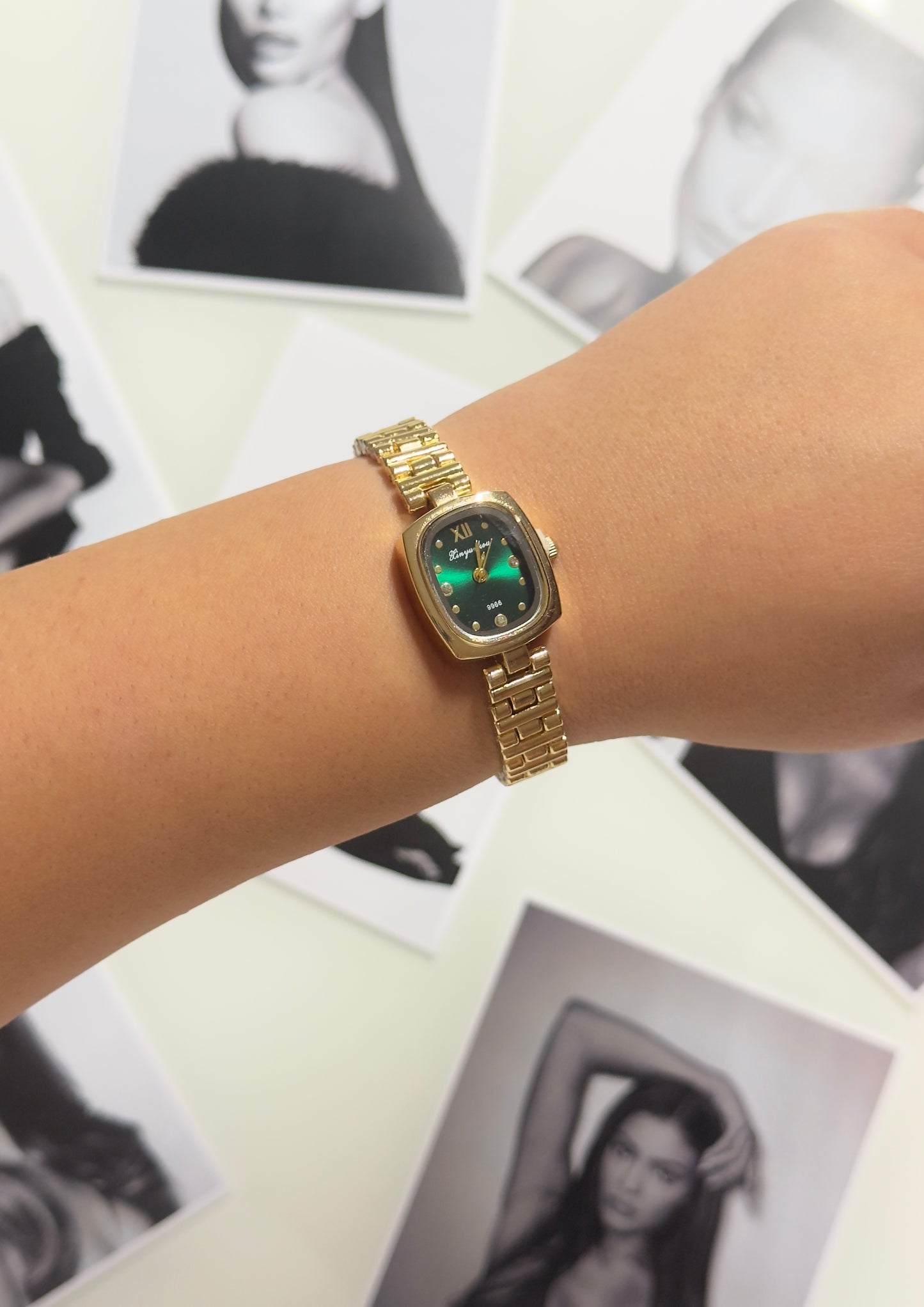 Gina gold-emerald