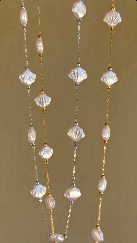 🐚 simple necklace