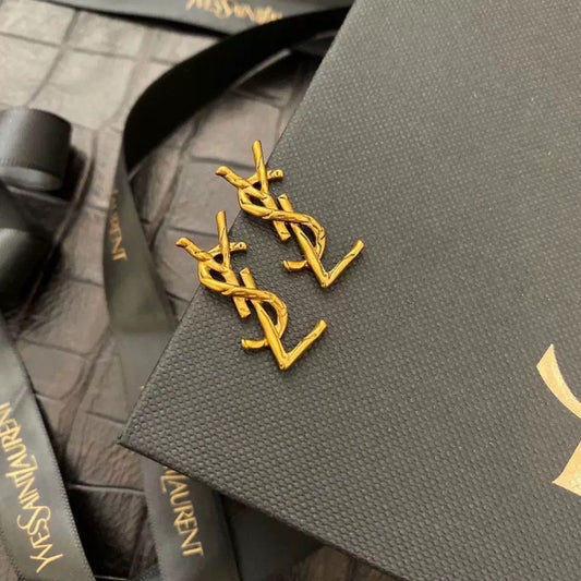 YSL vintage earrings