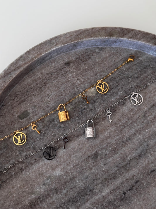 LV charm bracelet